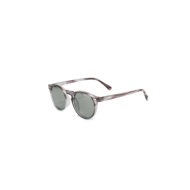 Stripe-Gray Old Money Sunglasses (Polarised)