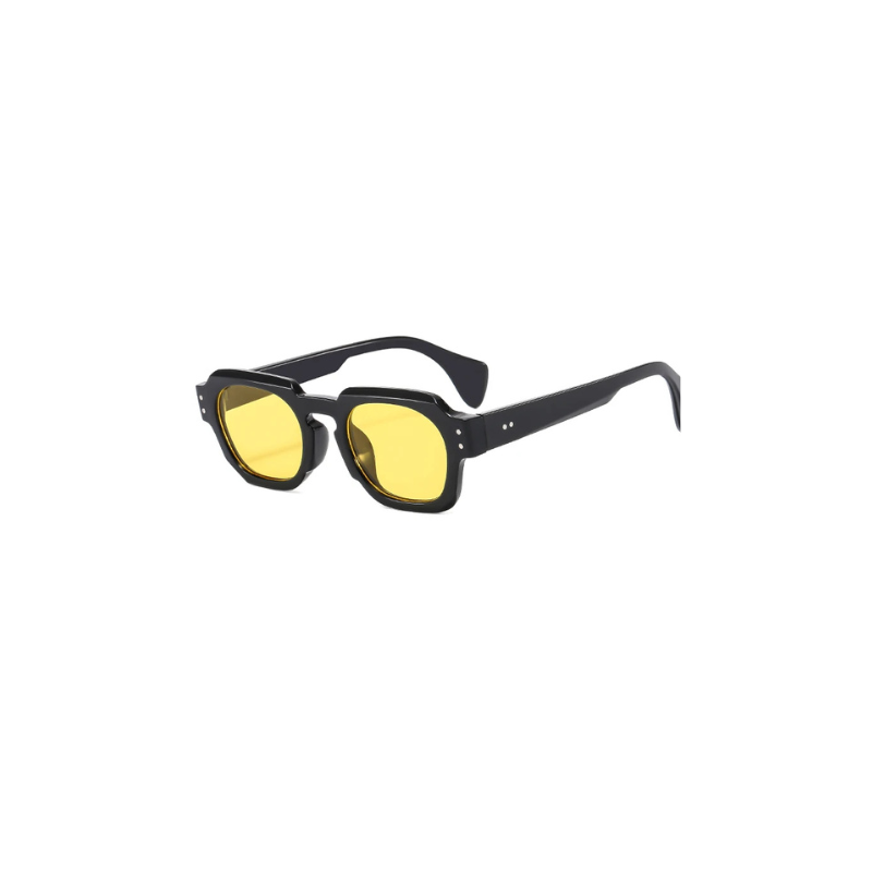 Black Yellow Monaco Sunglasses