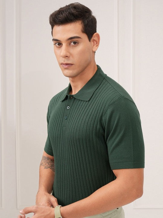 Executive Polo Shirt - European Knit Texture