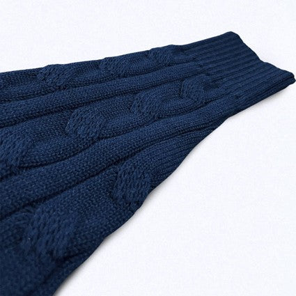 Navy Casual Elegance Sweater