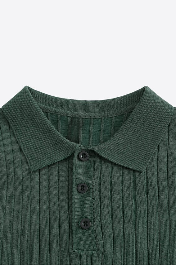 Executive Polo Shirt - European Knit Texture