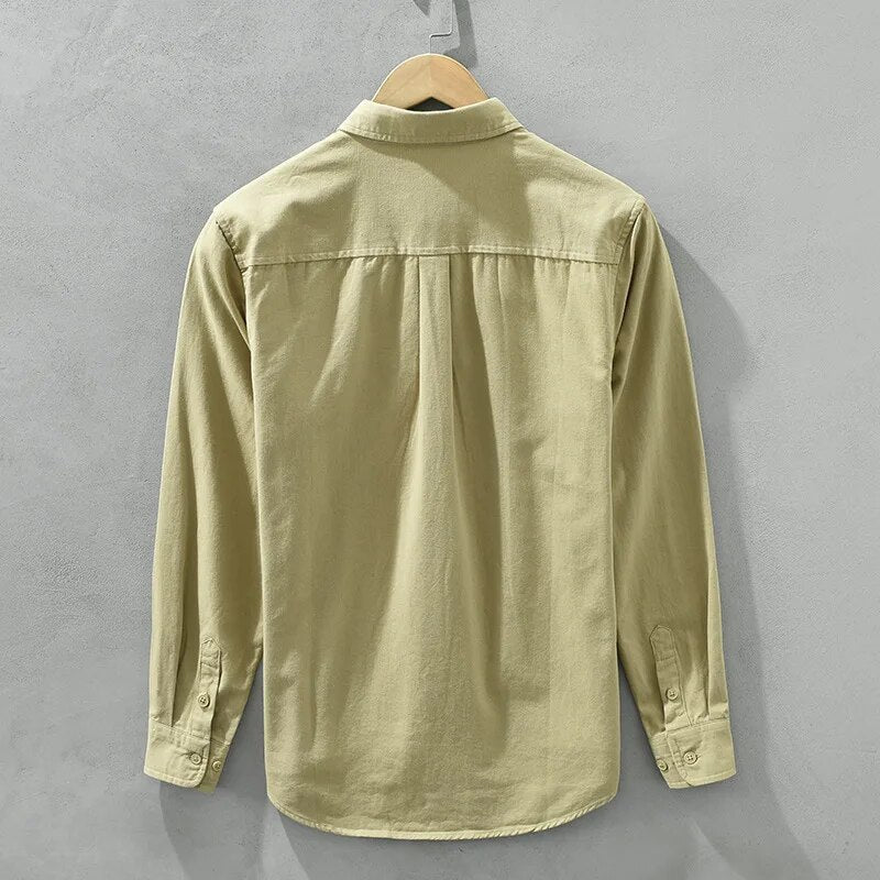 Comfort Long Sleeve Cotton Shirt