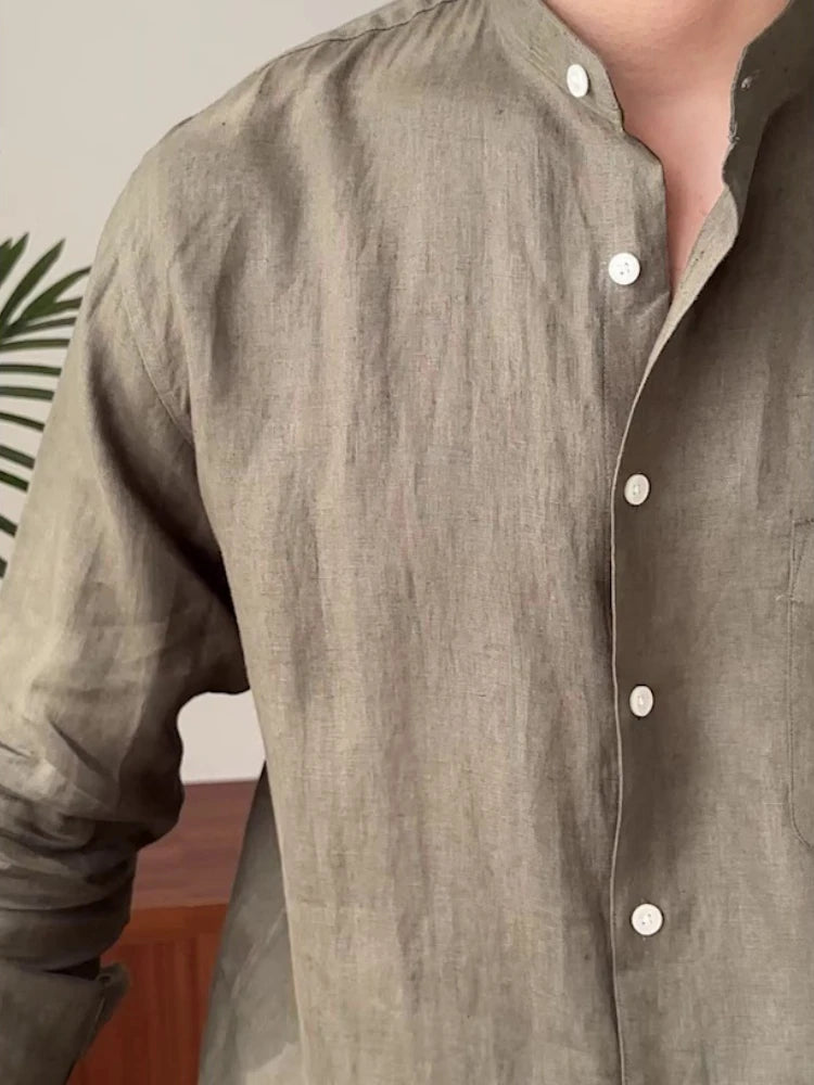 Noble Visconti linen shirt