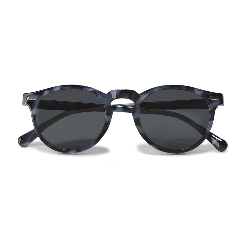 Leopard-Gray Old Money Sunglasses (Polarised)