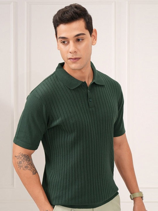 Executive Polo Shirt - European Knit Texture